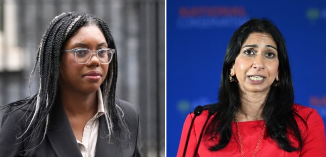 Suella Braverman, Kemi Badenoch engaged in public spat after humiliating election defeat for Conservative Party